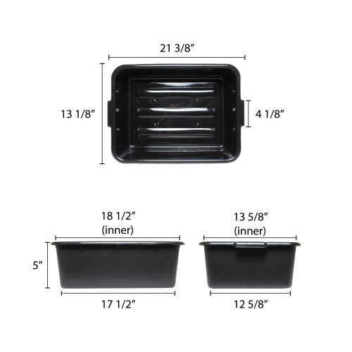 Bosch Thunder Group PLBT005B Κουτί Σερβιρίσματος, 5-Inch, Μαύρο 1