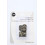 Dritz no-Sew Jean-knapper 11/16 """" 6/PKG Antik messing 2