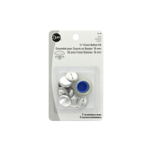 Set de butoane de acoperire Dritz 14-30 cu unelte de dimensiuni 30-3/4 inch 5 piese nichel
