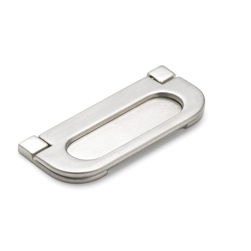 Richelieu Hardware BP77370195 2 34inch 70 mm CentertoCenter Brushed Nickel Modern Cabinet and Drawer Pull Handle for Kitch-image-OPC-PFRR2ZM-NEW