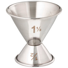 American Metalcraft J212 Jigger (hver) Silver Oz. x 1 oz.