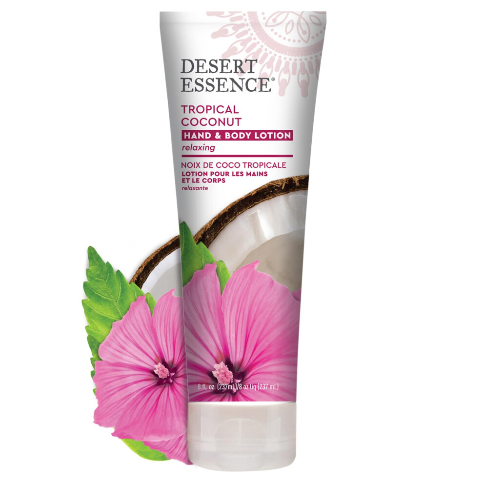 W Stenessenz Desert Essence Coconut Hand And Body Lotion 8Fl Oz
