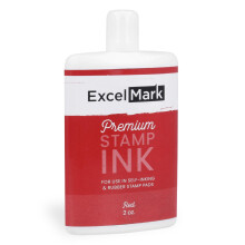 Självstämplande Stämpel Refill Bläck - 60 ml - Röd Bläck