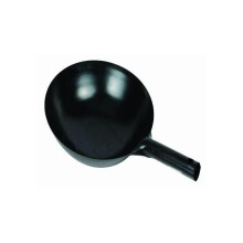 Winco Chines Wok z integralnym uchwytem 16-calowym czarnym medium
