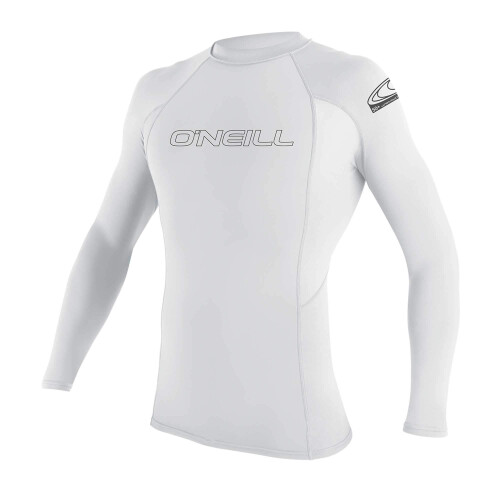 O'Neill Ανδρικό Rash Guard Basic Skins UPF 50+, Λευκό, S