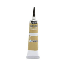 Pebeo Vitrail Cerne Al   vio tinta dimensional 37 ml de tubo com bico - ouro 1,25 fl oz (pacote de 1)