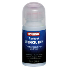 Tourna Racquet Stencil Ink  Red