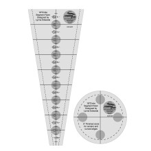 Kreative gitter 18 graders Dresden Plate Quilt Lineal - CGR18CF