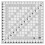 Creative Grids Quilt Ruler 15-1/2in Square - CGR15 1