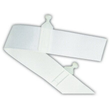 JR Products 81355 Sew-In Slide Tape - Type C 72"" White