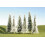BACHMANN Bachmann Industries Scene Scapes Δέντρα 4"- 6" Πεύκα με Χιόνι (24 Τεμάχια) 1
