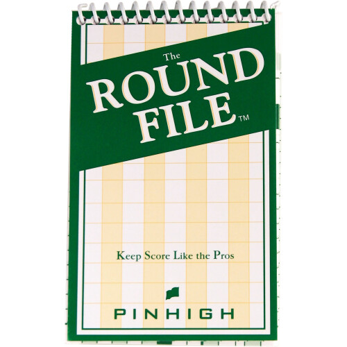 Golf Round Booklet - Track Score and Important Statistics