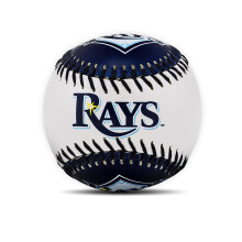 Franklin Sports Tampa Bay Rays MLB Team Baseball - MLB Team Logo Pehmet pespallot - Toy Baseball lapsille - Upea koriste pytn ja toimistoon