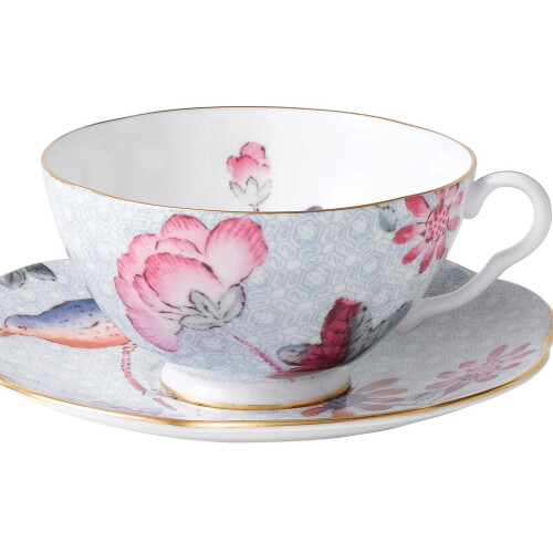 Σετ Τσαγιού Wedgwood Cuckoo με Φλιτζάνι & Σακουλάκι, Μπλε 1