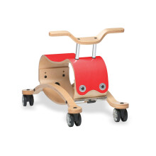 Wishbone Flip 2in1 in Red, Rock and Roll Ride On for Boys and Girls, Ages 12 months and 2 to 5 years