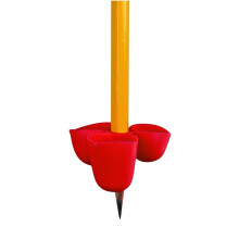 The Pencil Grip Writing CLAW, Μεγάλα Γκριπ, Μπλε και Κόκκινα, Σετ 12 - TPG-21312