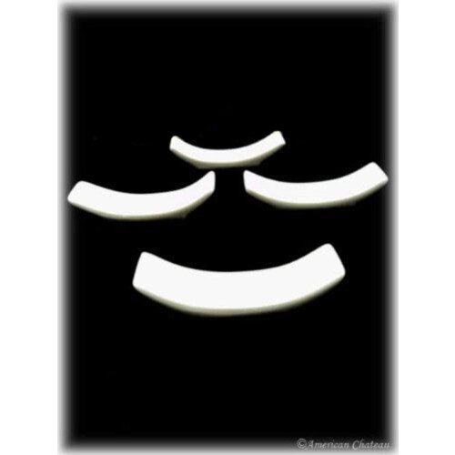 Happy Sales HSRS-NKW10 Στήριγμα Ξυλάκια, ένα μέγεθος, Λευκό