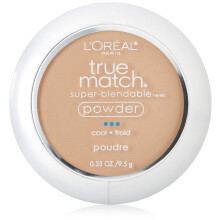 L'Oreal Paris True Match Super Blendbare Ölfreie Foundation-Puder, C3 Hell-Mittel, 0,33 oz