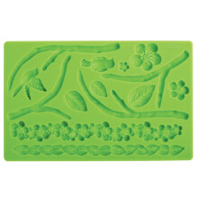 Wilton Silikon Nature Designs Fensanta i Paste Paste Form - Dekorowanie ciasta dostarcza zielone
