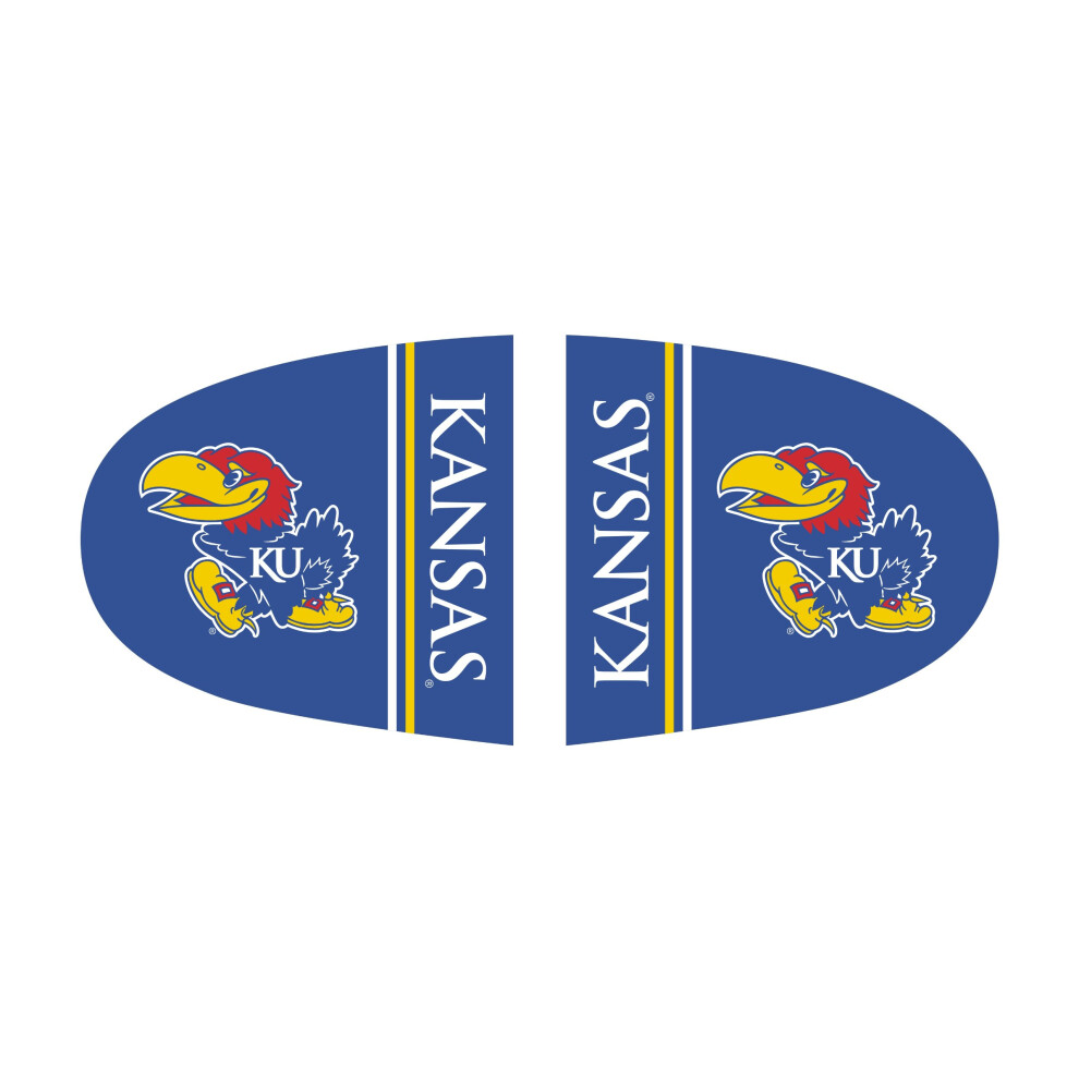 Fanmats 12019 Ncaa University Of Kansas Jayhawks Polyester Mirror Cover-Small 842989020194