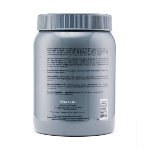 JOHNNY B. Gel Μαλλιών Mode 64 oz. 2