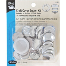 Dritz 114-36 Set de butoane de acoperire a me?te?ugurilor cu instrumente de dimensiuni 36-7/8-inch 14-seturi