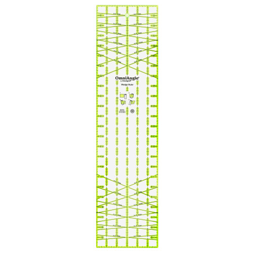 Omnigrid OmniAngle 6" x 24" Αντιολισθητικός Κανόνας Ραψίματος, Διαφανής