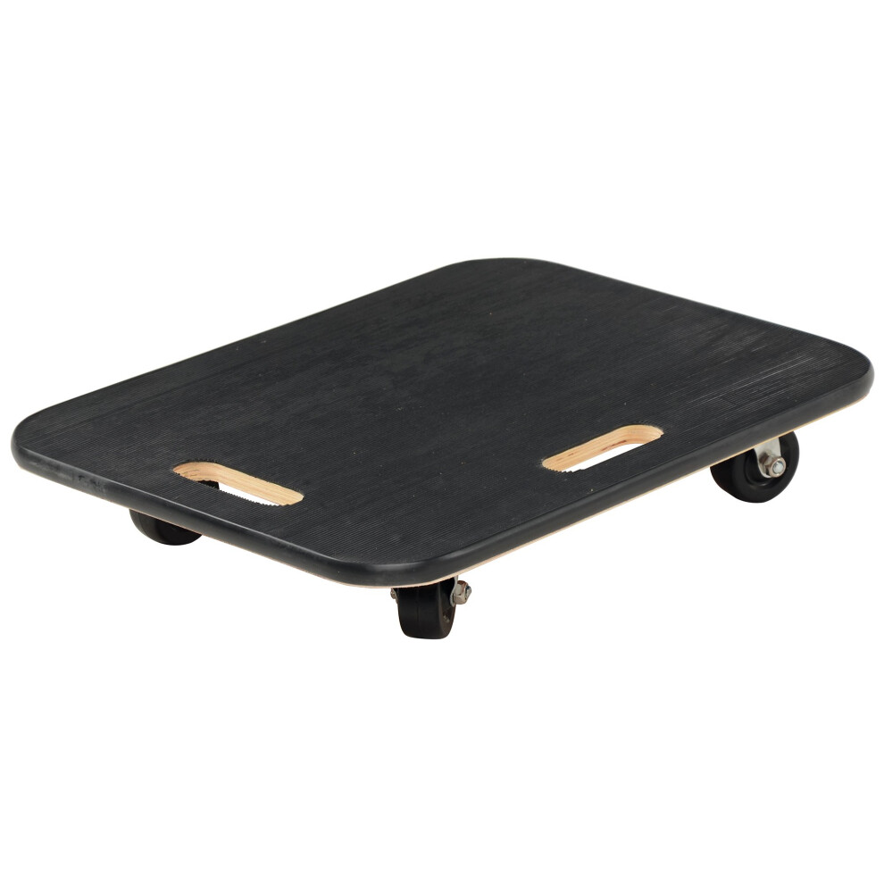 Vestil FWD-1824-3R Wzek Z Drewna Drzewnego Z 3-Calowymi Gumowymi Klkami Udzwig 800 Funtw Dlugosc 23-3/4"" X Szerokosc 17-7/8"" X Wysokosc Podestu 4--image