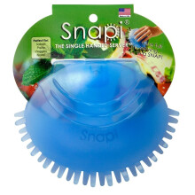Snapi - De saladebestek met       n hand - Berry (blauw)