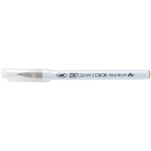 Popisovac Zig Clean Color Real Brush, tmavosiv