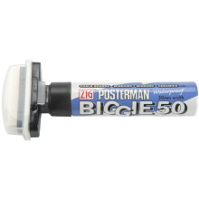 Marcador Zig Posterman Biggie de 50mm, Preto