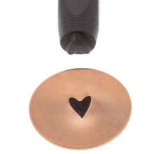 Elite Design Stamp Solid Skinny Heart | PUN-202.10