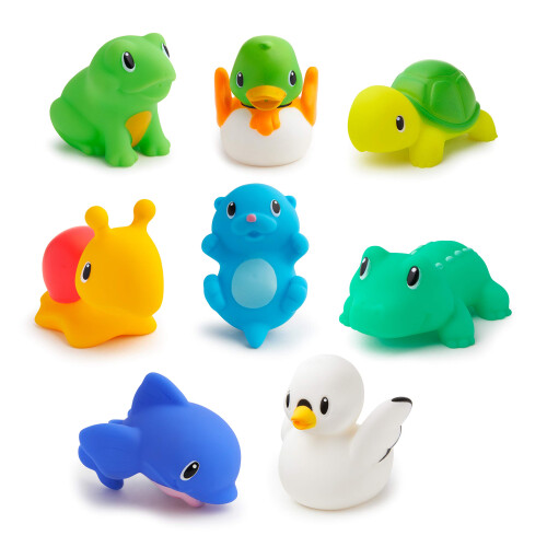 Munchkin Munchkin Lake Squirts -kylpylelu, 8 kpl