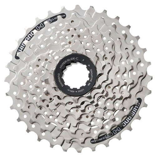 Shimano Shimano CS-HG41 Κασέτα Hyperglide (11-34T Mega 8 Ταχύτητες)