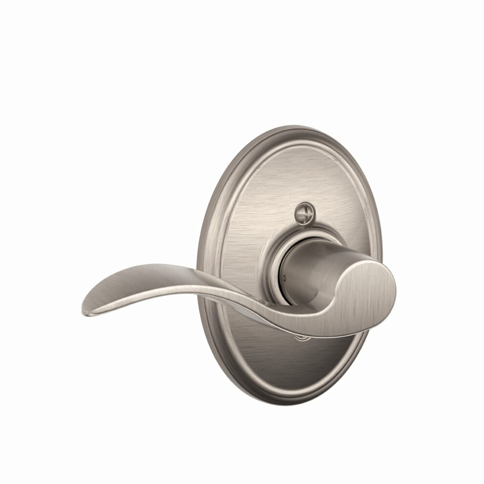 Serrure factice Schlage F170 Acc 619 WKF     un c   t   , non rotative, gauche, nickel satin