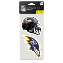 Samolepky Wincraft NFL Baltimore Ravens Perfect Cut (sada 2 ks) 4"""" x 4""""