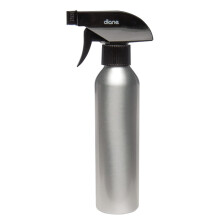 Aplicator de sticle de spray Diane Aluminum Spray cu duza pentru coafura ?i colorare - mic - 9,4 x 1,5 8oz Capacitate - argint