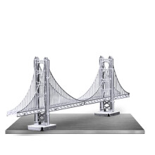 3D kovov model mosta Golden Gate v San Franciscu od Fascinations Metal Earth