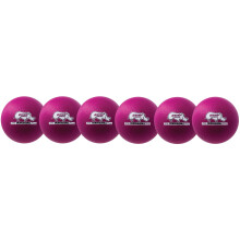 Champion Sports Rhino Skin Dodgeball (Set of 6, Neon Μωβ, 6")