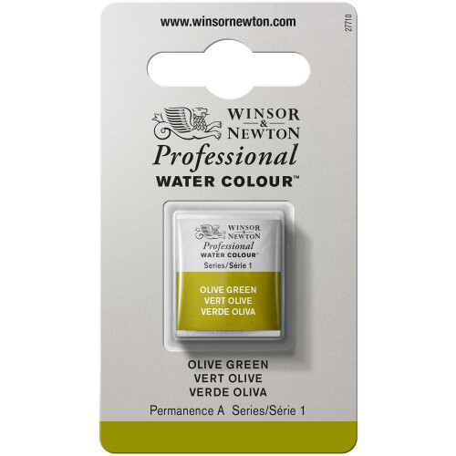 Winsor & Newton Επαγγελματική Χρωματιστή Κόλλα, Μισό Πανί, Ελιά