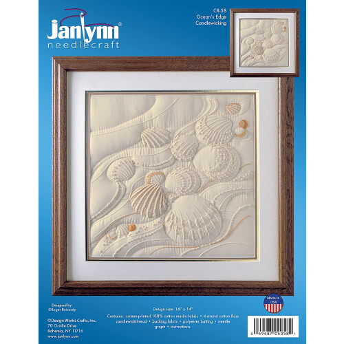 Stickset Janlynn, Wei   , Meterware 2