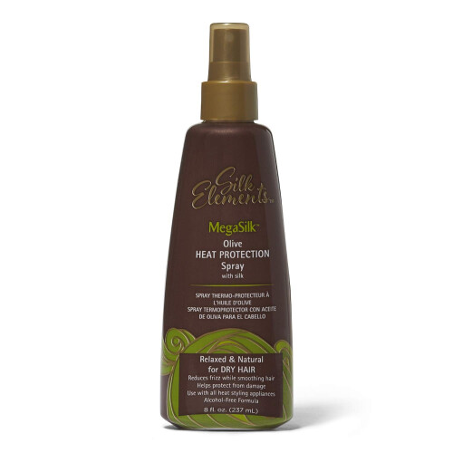Silk Elements Megasilk Olive Hitzeschutzspray - 8oz