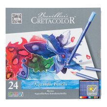 CRETACOLOR Marino Lightfast Watercolor Pencil Sets 24-Pencil Set Mult