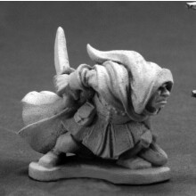 Reaper Miniatures 03584: Dar Dimplefoot Halfling Thief - Dark Heaven Legends Metal Miniature