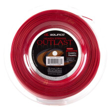 Solinco Outlast Tennissaitenrolle-Rot-16L