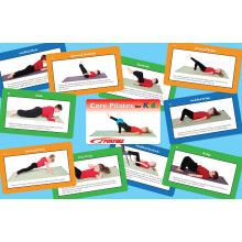 Sportime Core Pilates for Kids Karty cwiczen Zestaw 56 - 1362761
