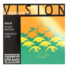 Thomastik Vision Titanium Solo Strings Ustaw rozmiar tytanu 4/4