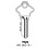 SC1 Brass Key Blanks Box 50 by JMA 1-pack 2