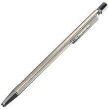 Pilot Birdy Μικρή Στυλό από Ανοξείδωτο Ατσάλι, 0.7 mm, Μαύρο Μελάνι (BS-40S-S)