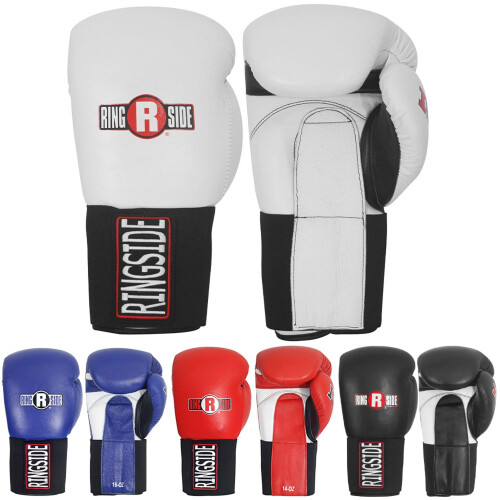 Ringside Imf Tech Sparring Elastische Boxhandschuhe (Wei  , 16 Unzen)